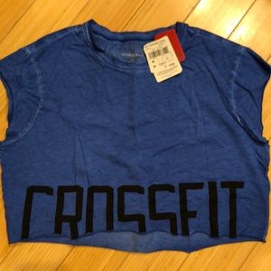 Reebok CrossFit Washed Crop T-shirt